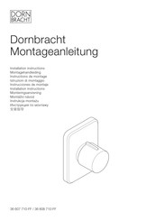 Dornbracht 36 608 710-FF Instrucciones De Montaje