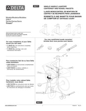 Delta Trinsic 559LF Manual De Instalación