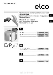 elco VG 4.440 M E/TC Manual De Instrucciones