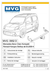 MVG 0952 D Instrucciones De Montaje