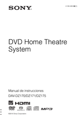 Sony DAV-DZ175 Manual De Instrucciones