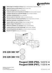 Westfalia Automotive 315 229 300 107 Instrucciones De Montaje Y De Servicio