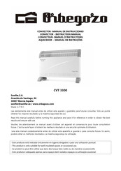 Orbegozo CVT 3300 Manual De Instrucciones