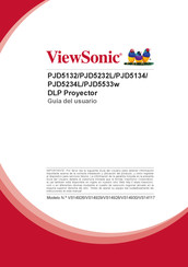 ViewSonic PJD5533w Guia Del Usuario