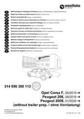 Westfalia Automotive 314 596 300 113 Instrucciones De Montaje Y De Servicio