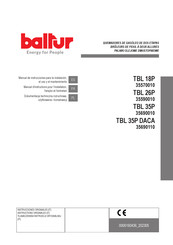 baltur 35570010 Manual De Instrucciones Para La Instalación, El Uso Y El Mantenimiento