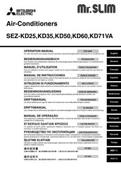 Mitsubishi Electric Mr.SLIM SEZ-KD50VA Manual De Instrucciones