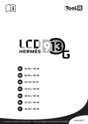 Tool it LCD HERMES 9.13G Manual De Instrucciones