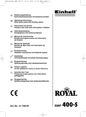 Einhell Royal SMP 400-S Manual De Instrucciones