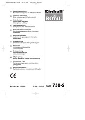 Einhell Royal 41.705.80 Manual De Instrucciones