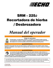 Echo SRM-225i Manual Del Operador