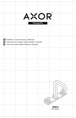 Hansgrohe Axor Citterio 39136 1 Serie Instrucciones De Montaje / Manejo / Garantía