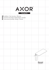 Hansgrohe AXOR Massaud 18020001 Instrucciones De Montaje / Manejo / Garantía