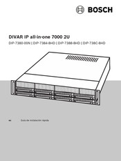 Bosch DIP-738C-8HD Guía De Instalación Rápida