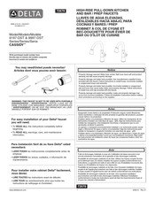 Delta CASSIDY 9197-DST Manual De Instrucciones