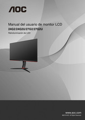 Aoc 24G2 Manual Del Usuario