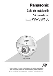 Panasonic WV-SW158 Guia De Instalacion