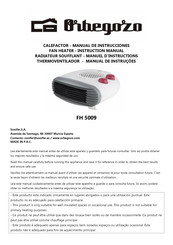Orbegozo FH 5009 Manual De Instrucciones