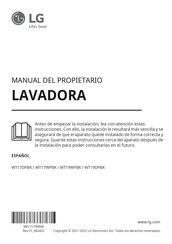 LG WT19DPBK Manual Del Propietário