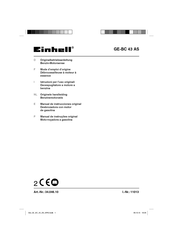 Einhell 34.046.10 Manual De Instrucciones