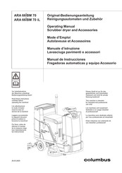 Columbus ARA 66 BM 70 Manual De Instrucciones