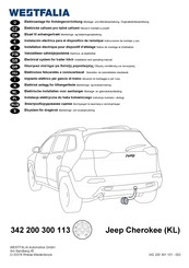 Westfalia 342 200 300 113 Instrucciones De Montaje Y Uso