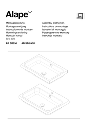 Alape AB.SR650H Instrucciones De Montaje