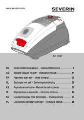 SEVERIN BC 7047 Manual De Instrucciones