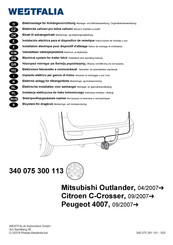 Westfalia 340 075 300 113 Instrucciones De Montaje Y Uso