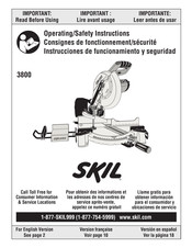 Skil 3800 Instrucciones De Funcionamiento Y Seguridad