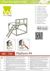 wendi toys WE-720 Instrucciones De Instalación