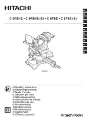 Hitachi Koki C 8FSHE Instrucciones De Manejo