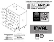 Inval GM 2840 Manual De Ensamble Y Garantia