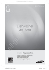 Samsung DW80F800UWS/AA Manual Del Usuario