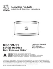 Koala Kare KB300-SS Instrucciones De Instalación