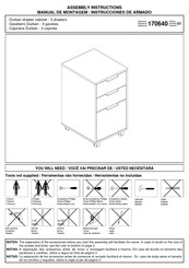 Panorama Móveis 170640 Instrucciones De Armado