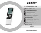 CoCo controlled comfort ATMT-502 Guía De Instalación Rápida