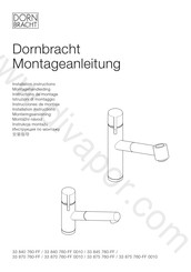 Dornbracht 33 870 760-FF Instrucciones De Montaje