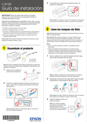 Epson L14150 Serie Guia De Instalacion