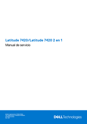 Dell Latitude 7420 2en1 Manual De Servicio