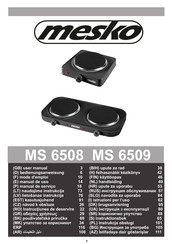 Mesko MS 6508 Manual De Uso