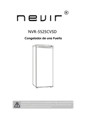 Nevir NVR-5525CVSD Manual De Instrucciones