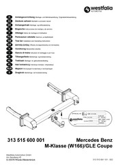 Westfalia Automotive 313 515 600 001 Instrucciones De Montaje Y De Servicio