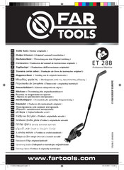 Far Tools ET 28B Traduccion Del Manual De Instrucciones Originale