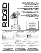 RIDGID R8711 Manual Del Operador