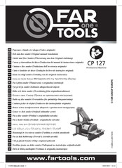 Far Tools CP 127 Traduccion Del Manual De Instrucciones Originale