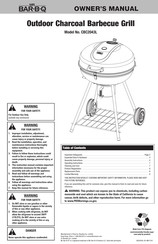 MR. BAR-B-Q CBC2043L Manual Del Propietário