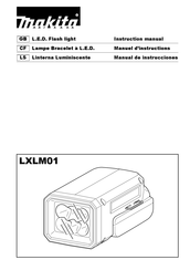 Makita LXLM01 Manual De Instrucciones