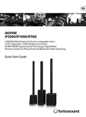 Turbosound iNSPIRE iP2000 Guia De Inicio Rapido