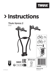 Thule Xpress 2 970 Instrucciones